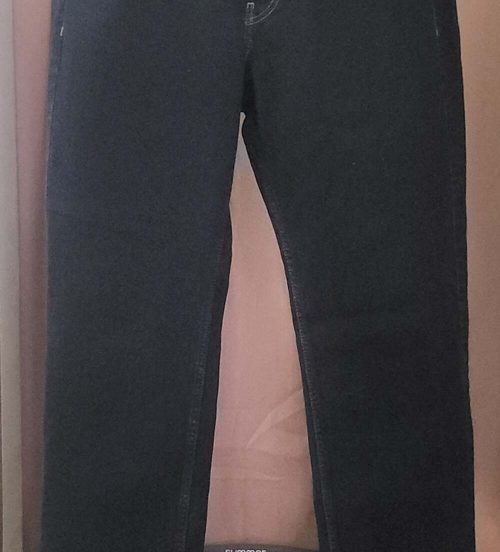 Calvin Klein Jeans Men's Slim Fit Dark Wash Denim Jeans 33x32